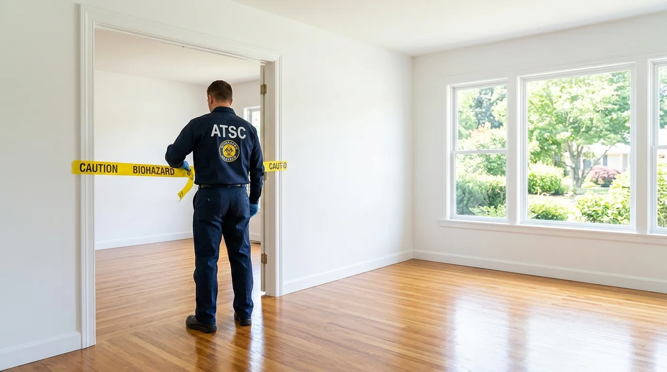 Certified biohazard cleanup crew performing Crime Scene Cleanup in Fox Chase